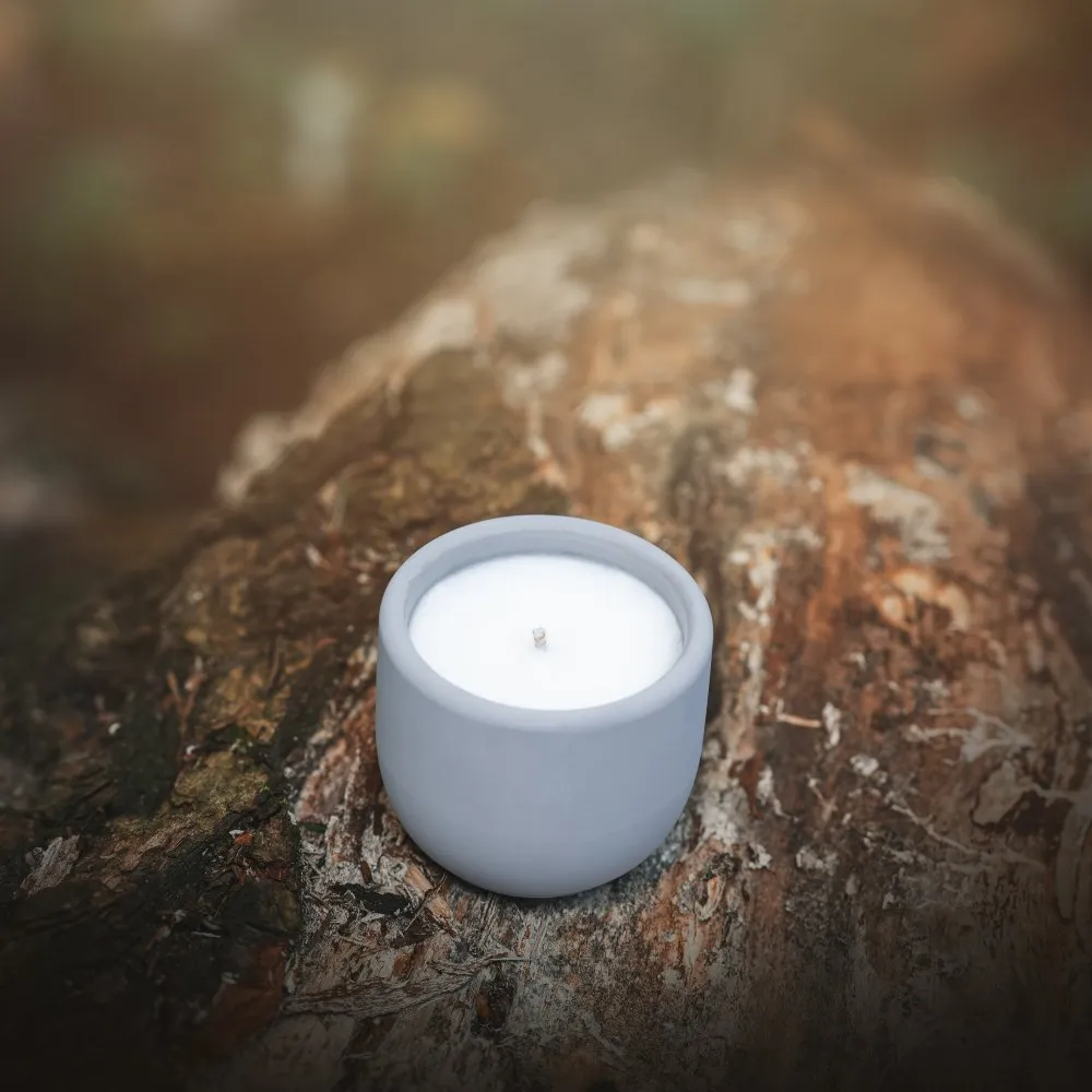 Betonhome - Sójová svíčka mini MALINOVÝ SORBET 70g (šedá).webp