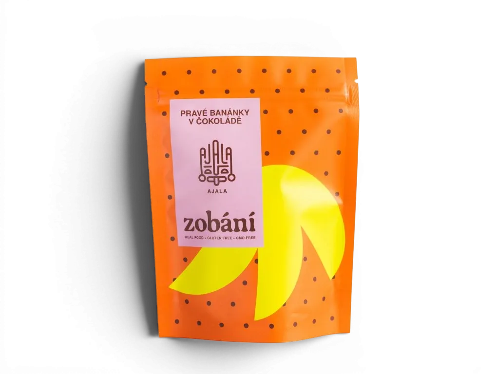 Ajala Chocolate - Pravé banánky v čokoládě 150g