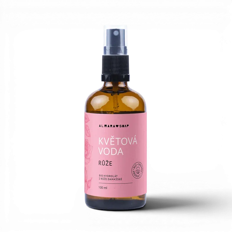 [AS-02HYDRROSEEE00CZ] Almara Soap - Květová voda Růže 100ml