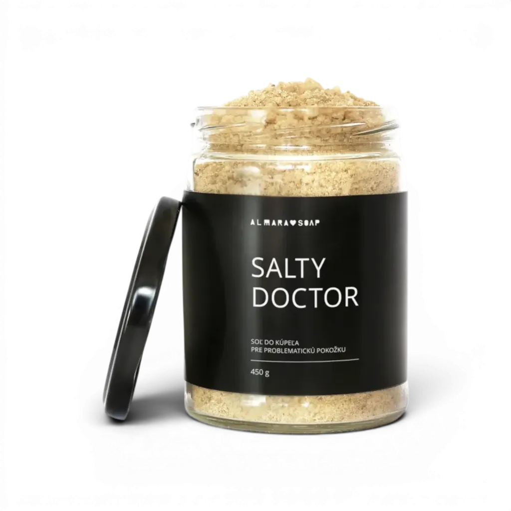 [AS-02SALTSALTYD00CZ] Almara Soap - Koupelová sůl Salty Doctor 450g