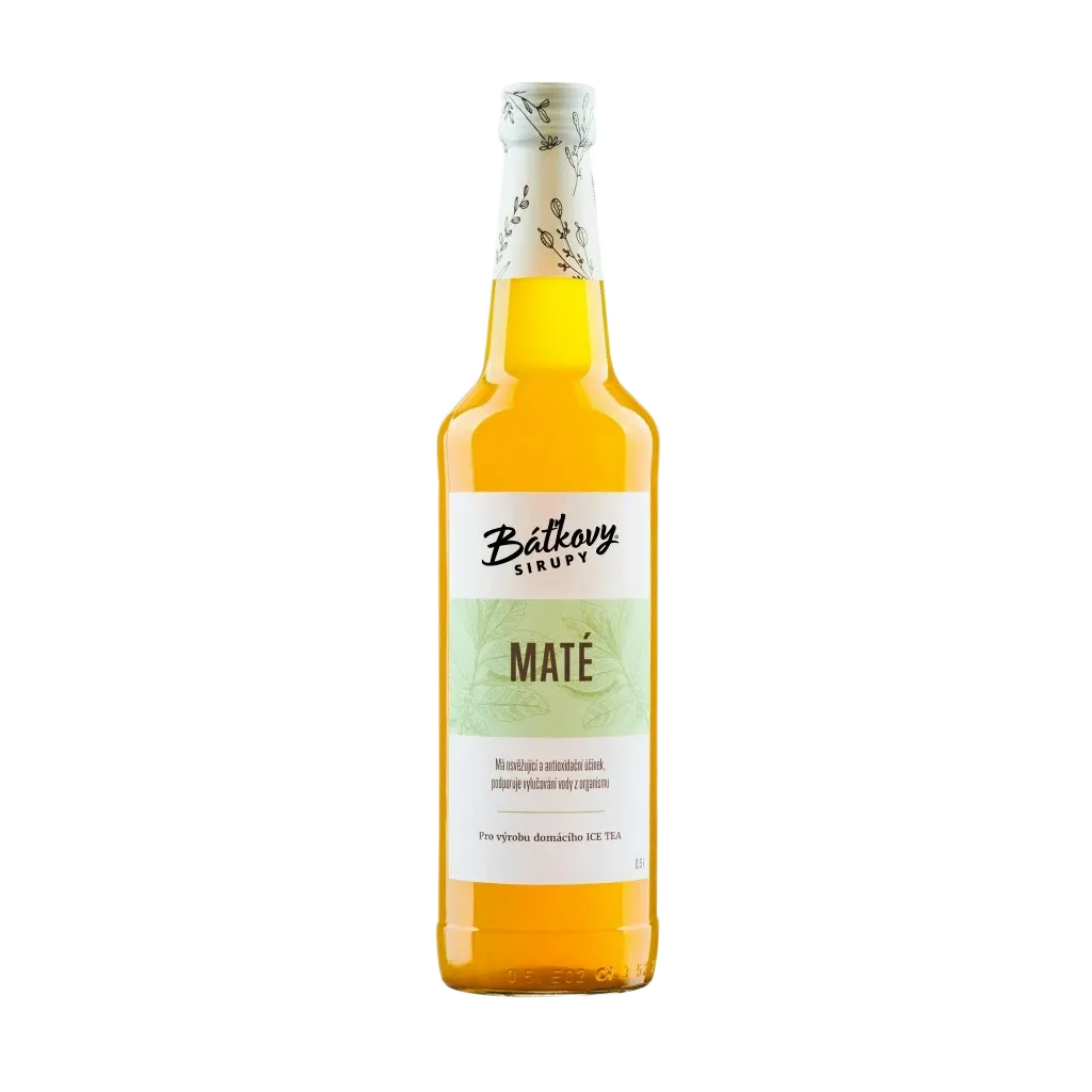 [1311846312626780] Báťkovy sirupy - Maté sirup 500ml