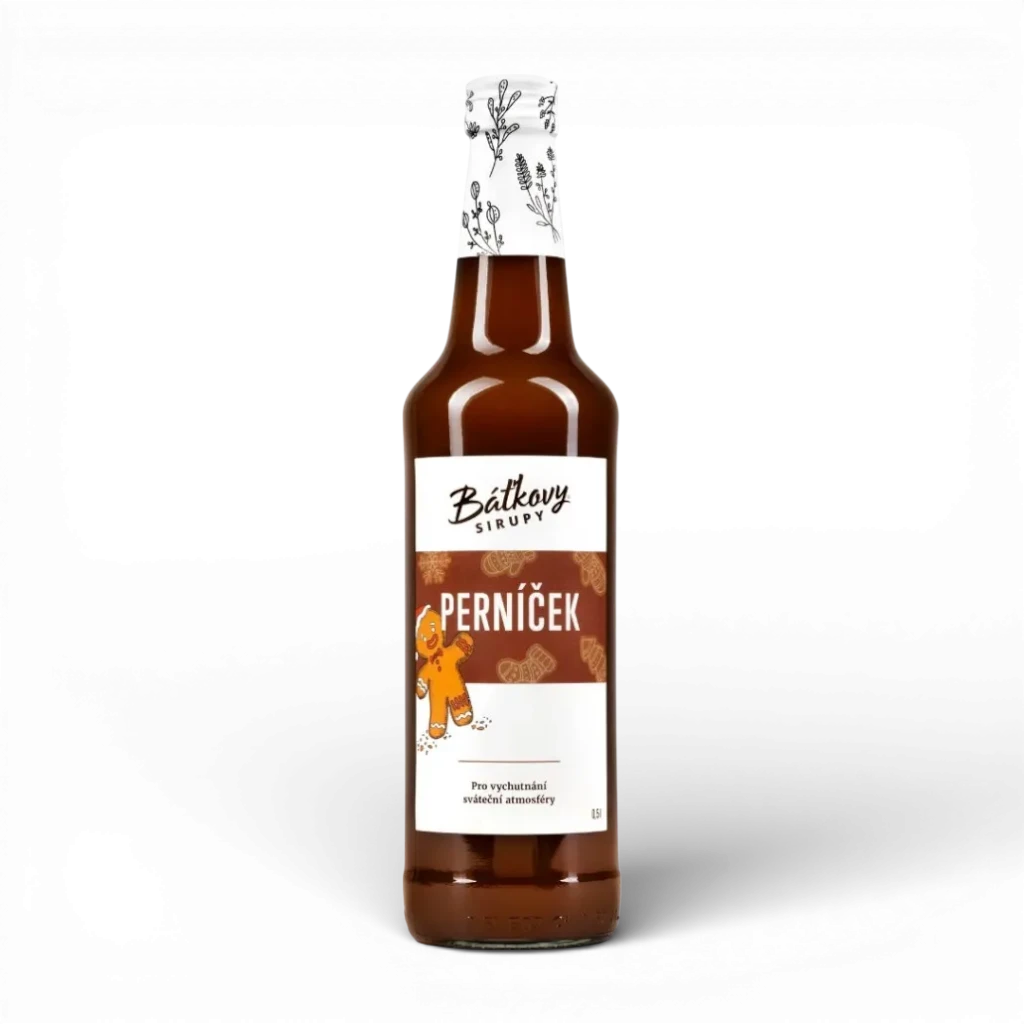 [1724637260480280] Báťkovy sirupy - Perníkový sirup 500ml