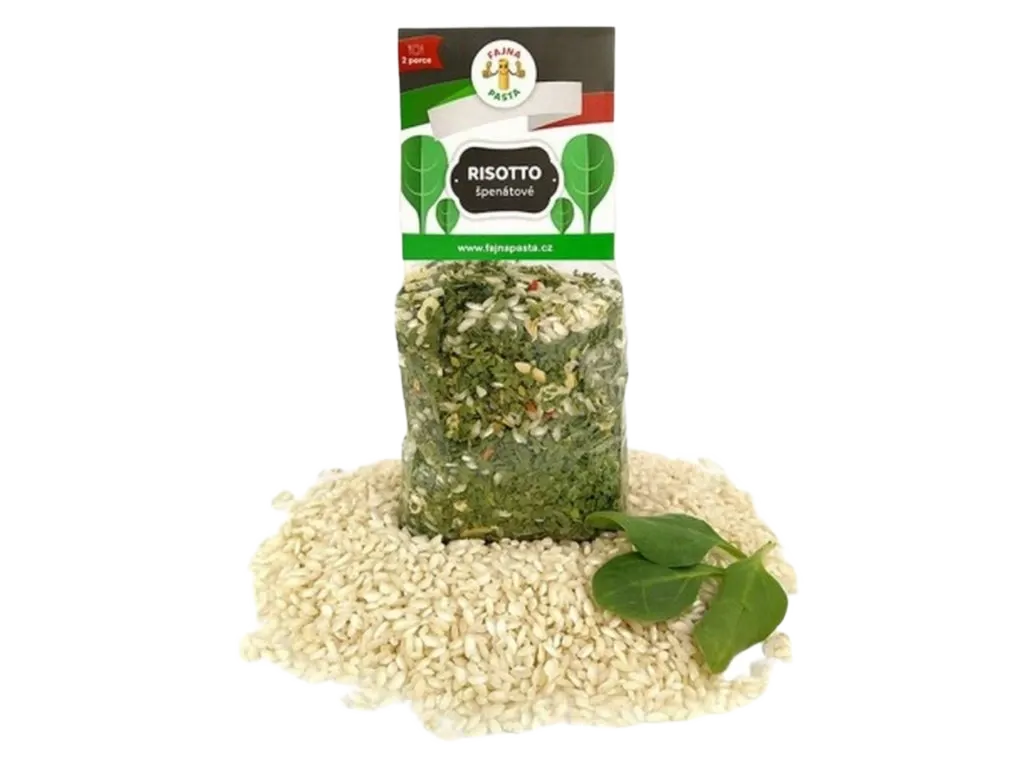 [064] Fajna pasta - Špenátové rizotto 250g