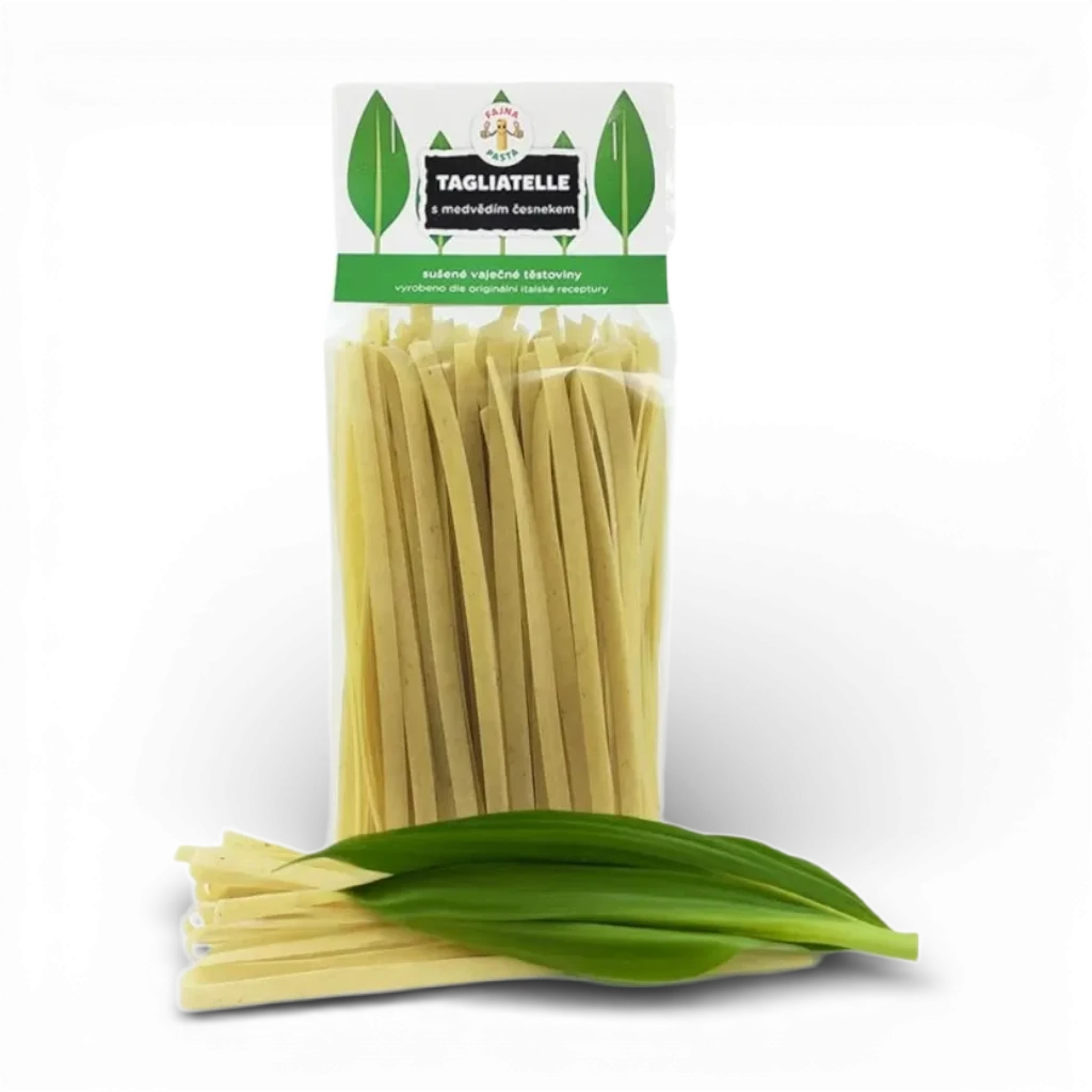 [074] Fajna pasta - Těstoviny Tagliatelle s medvědím česnekem 250g