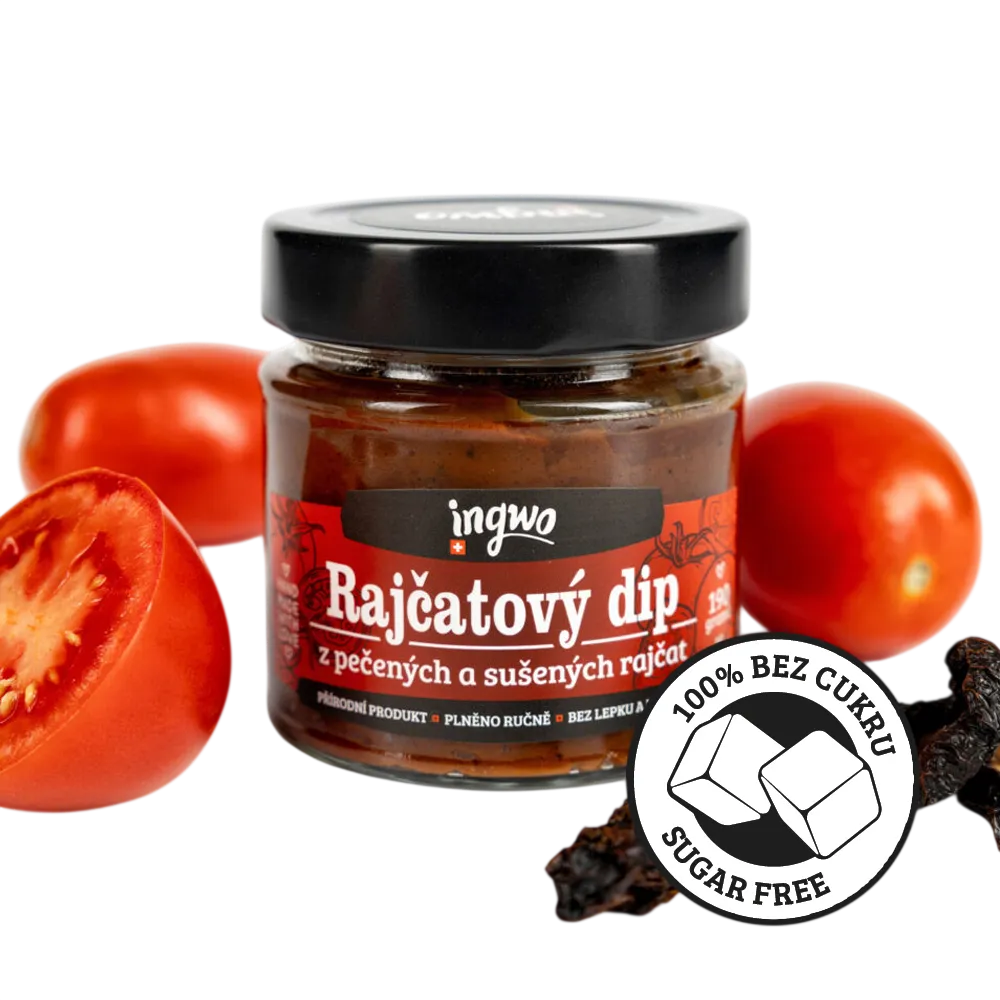 [1617497262650520] Ingwo - Rajčatový dip z pečených a sušených rajčat 190g