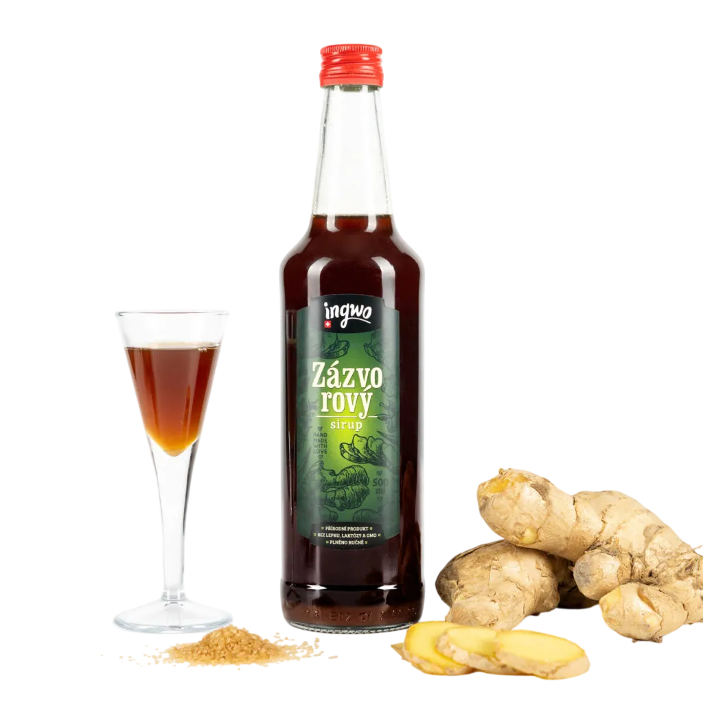 [1624484564611550] Ingwo - Zázvorový sirup 0,5l