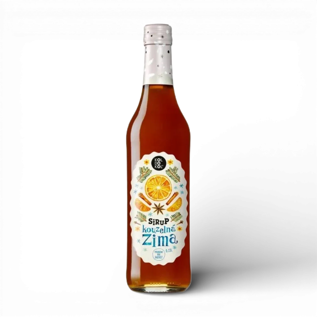 [KOUZELNÁ ZIMA sirup 500 ml] Koldokol - Kouzelná zima sirup 0,5l