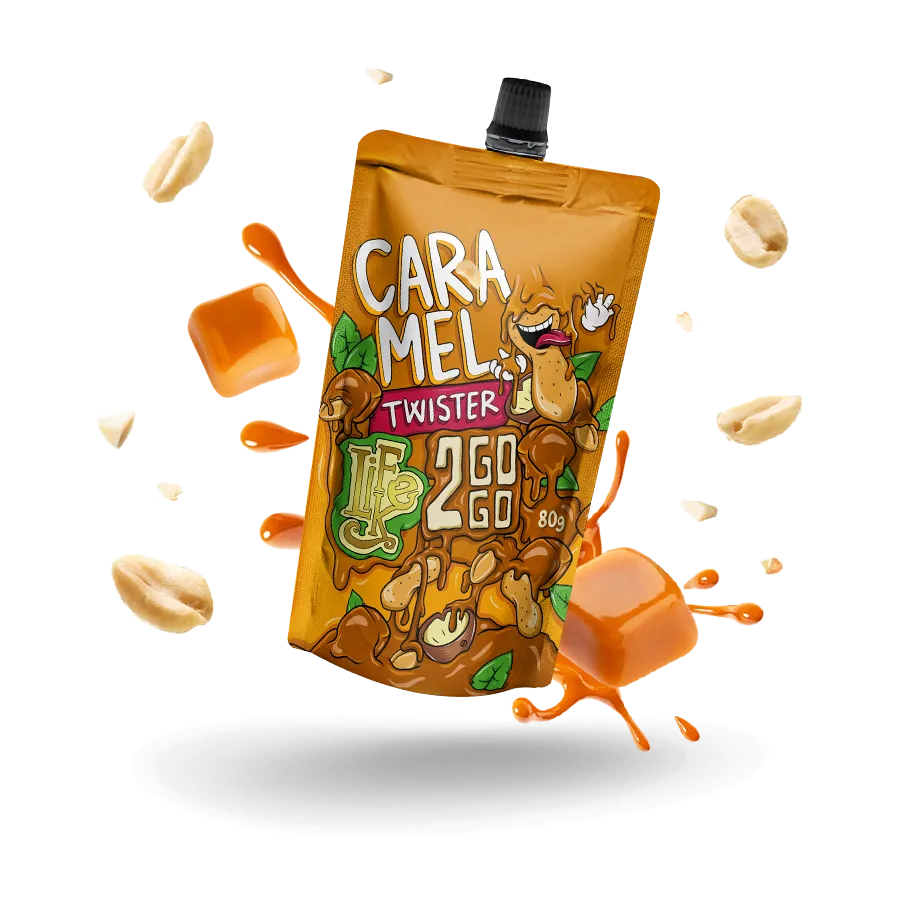 [2GOGO - CARAMEL] LifeLike - 2GOGO Karamel Twister 80g