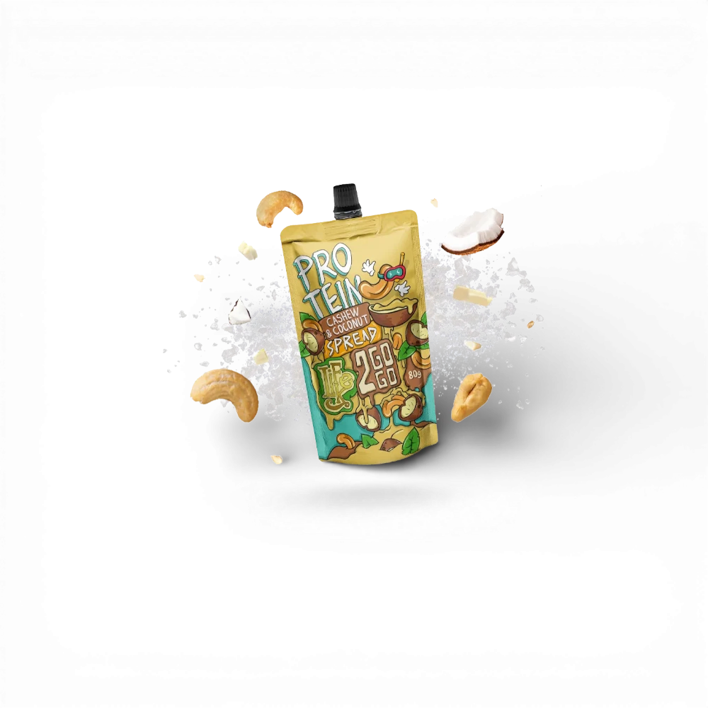 [2GOGO - CASHEW] LifeLike - 2GOGO protein cashew & coconut spread 80g