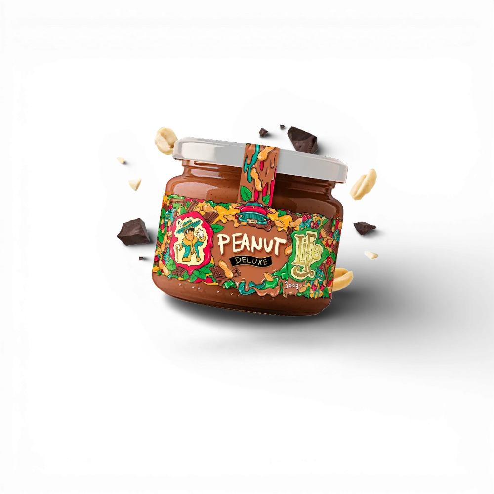 [ARAŠÍD DELUXE 300G] LifeLike - Arašídový krém DeLuxe 300g