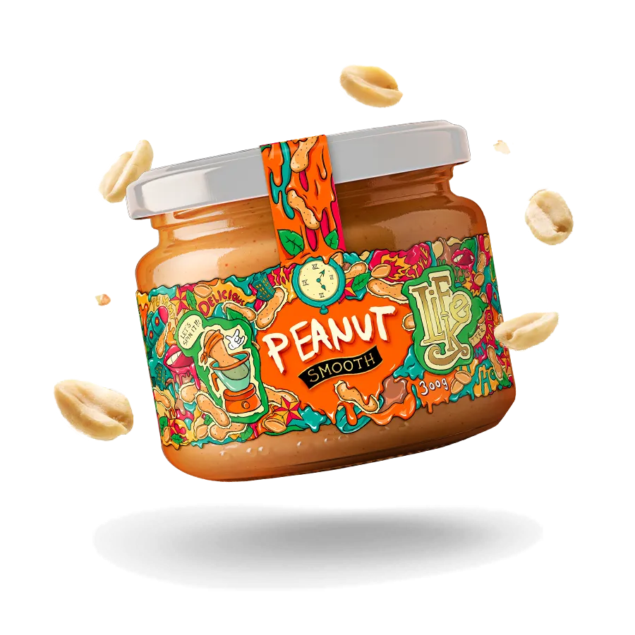 [ARAŠÍDOVÝ 300G] LifeLike - Arašídový krém jemný 300g