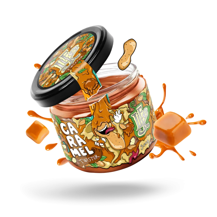[TWISTER CARAMEL] LifeLike - Twister Caramel 300g