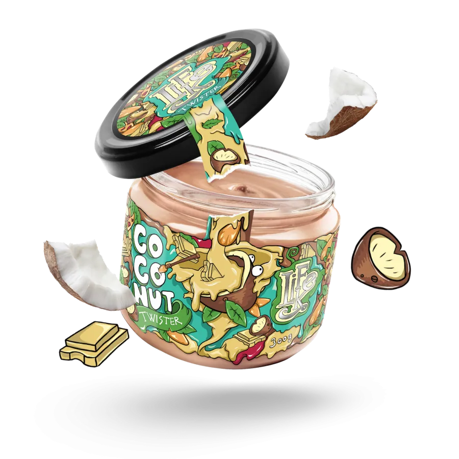 [TWISTER COCOS] LifeLike - Twister Coconut 300g