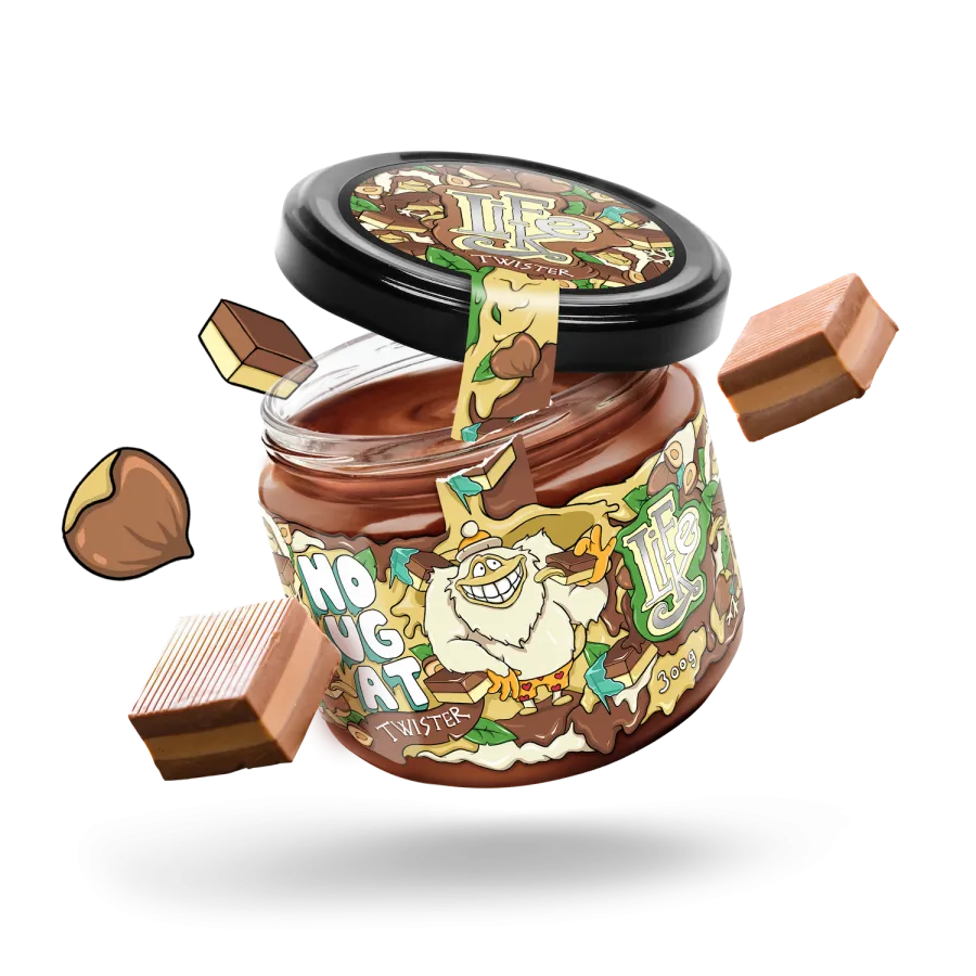 [TWISTER NOUGAT] LifeLike - Twister Nougat 300g