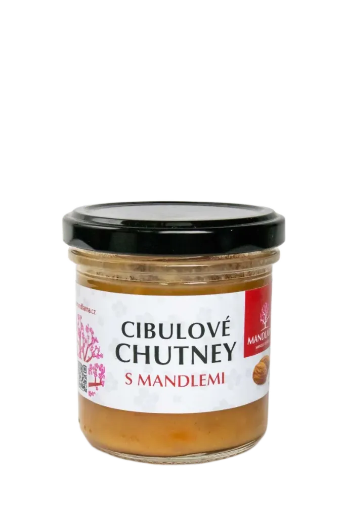 [1378423885939590] Mandlárna - Cibulové chutney s mandlemi 160ml