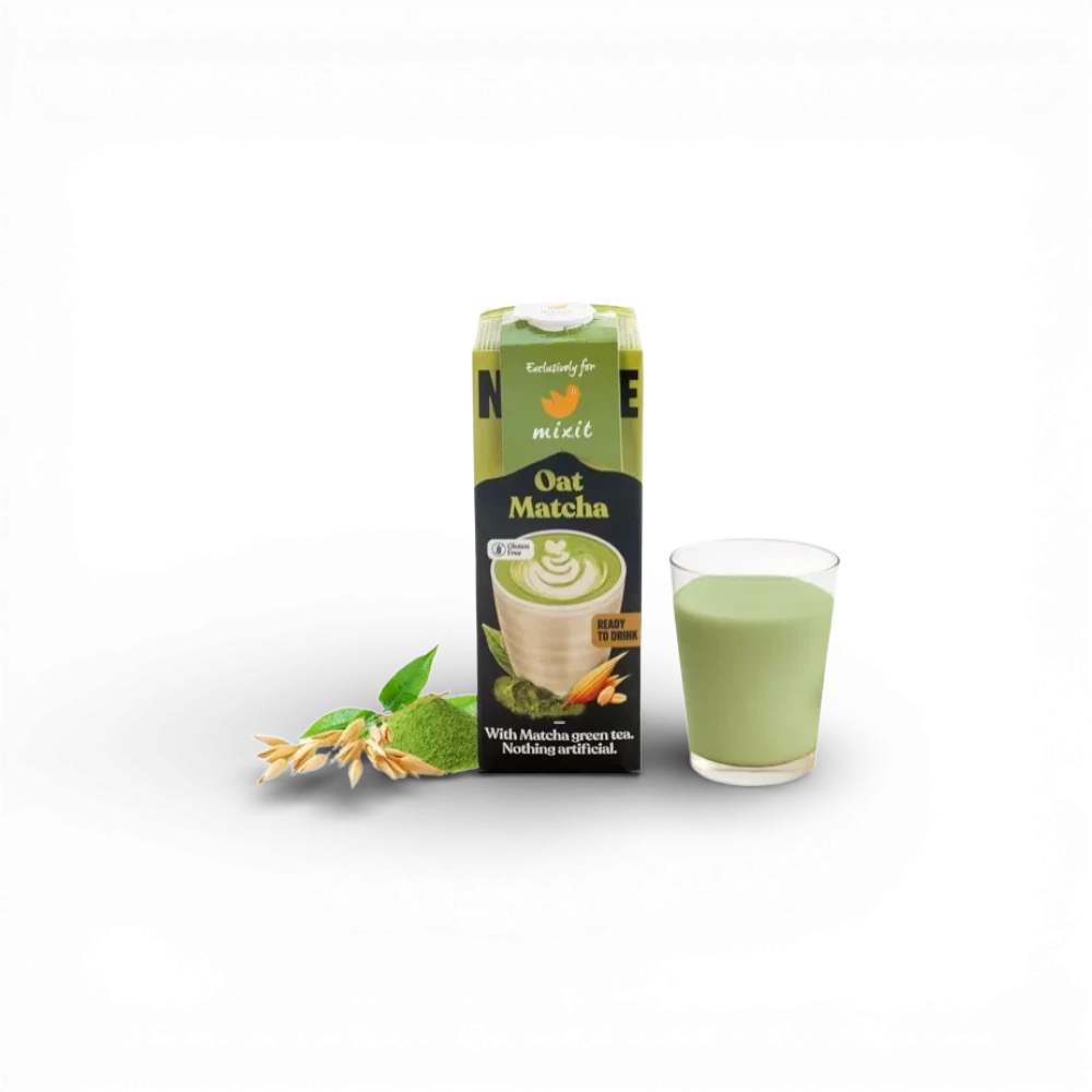 [1565205285532290] Mixit - Ovesný nápoj Barista matcha 1l