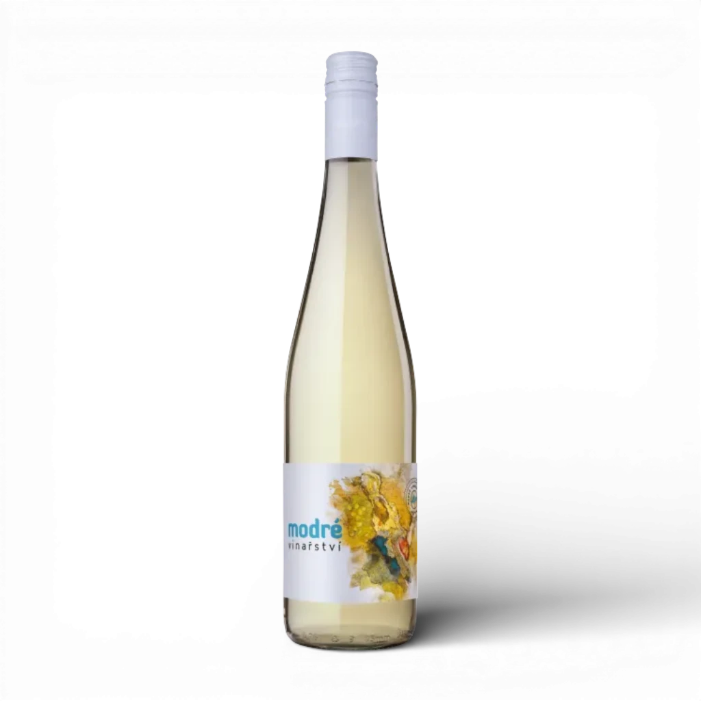 [1855402388319730] Modré vinařství - Vesna - Výběr z hroznů 2024 polosladké 0,5l 14%