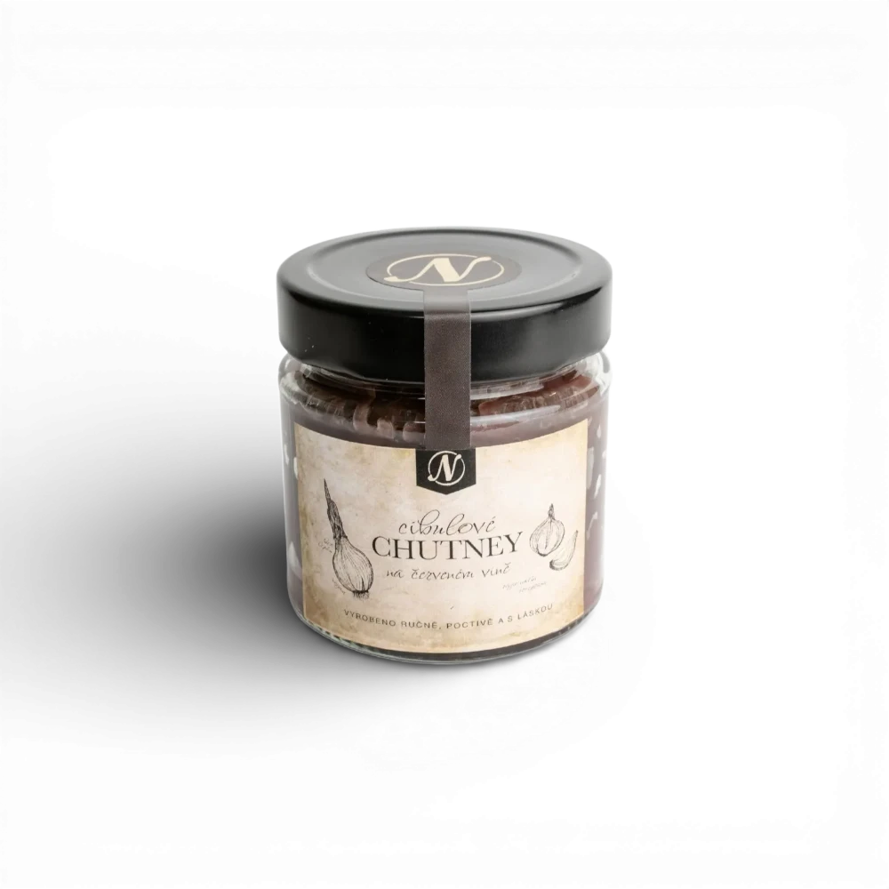 [1202] Nikoleta Maria - Cibulové chutney na červeném víně 190g