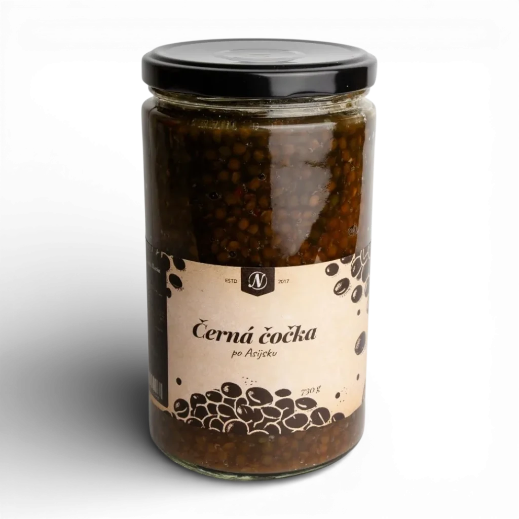[2045/730] Nikoleta Maria - Černá čočka po asijsku (limitovaná ochutnávka) 730g