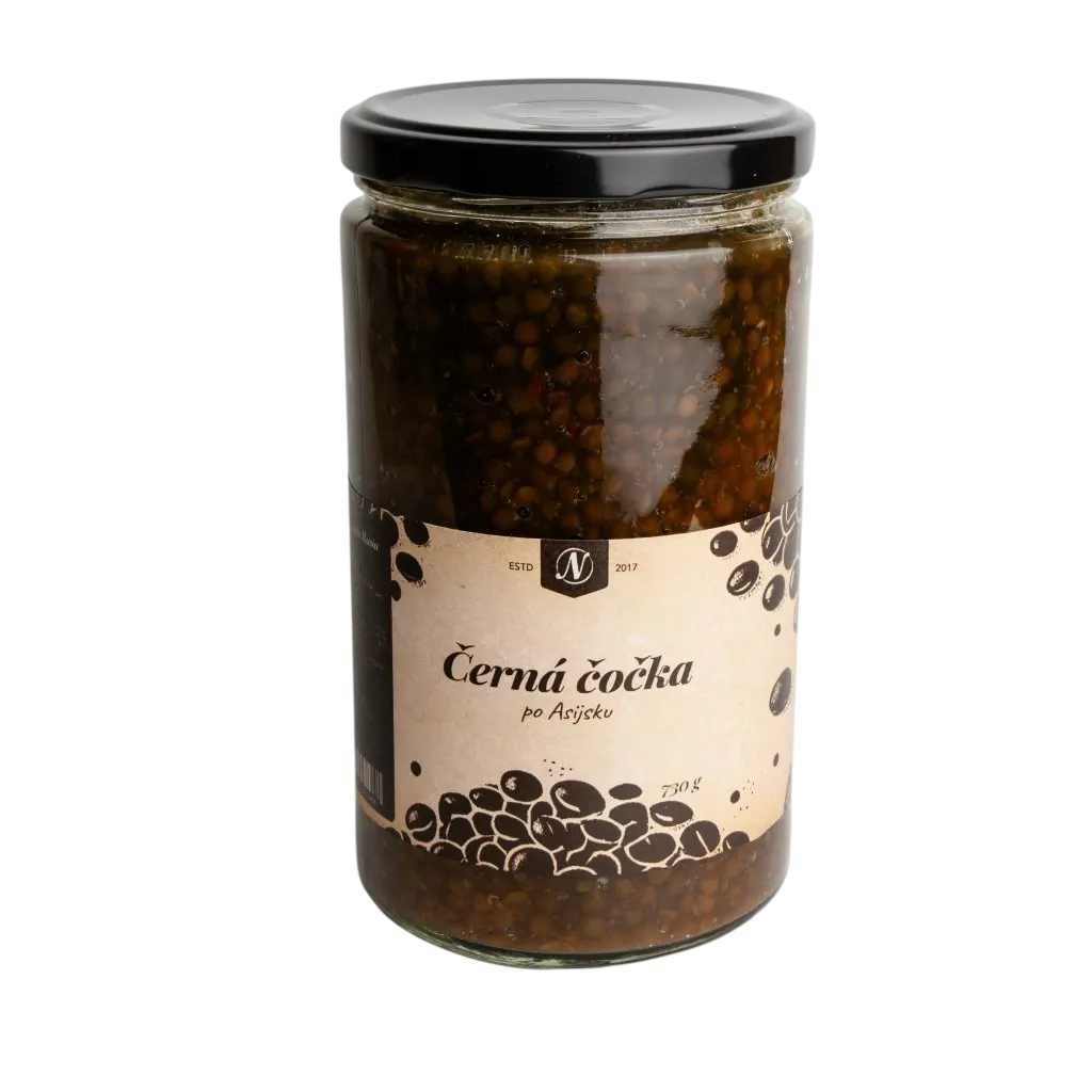 [2045/730] Nikoleta Maria - Černá čočka po asijsku (limitovaná ochutnávka) 730g