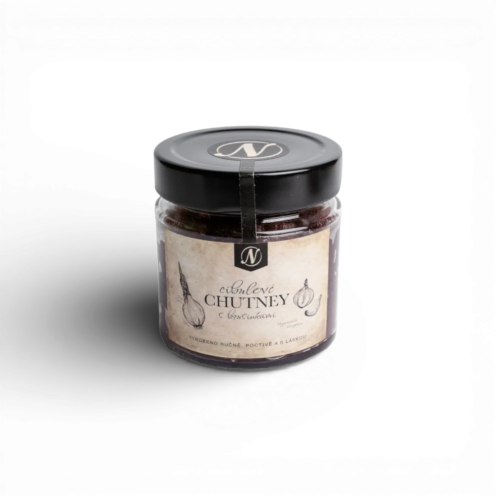 [1235] Nikoleta Maria - Cibulové chutney s brusinkami 190g