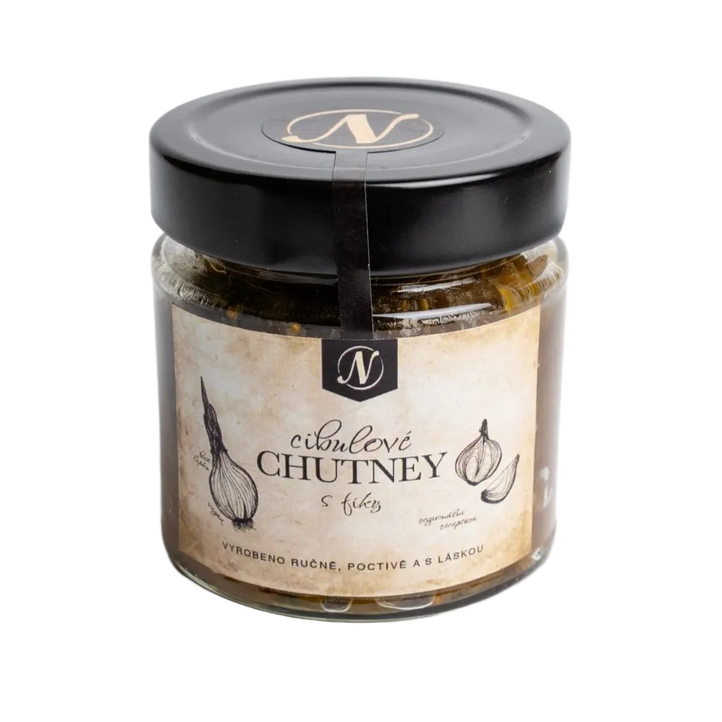 [1201] Nikoleta Maria - Cibulové chutney s fíky 190g