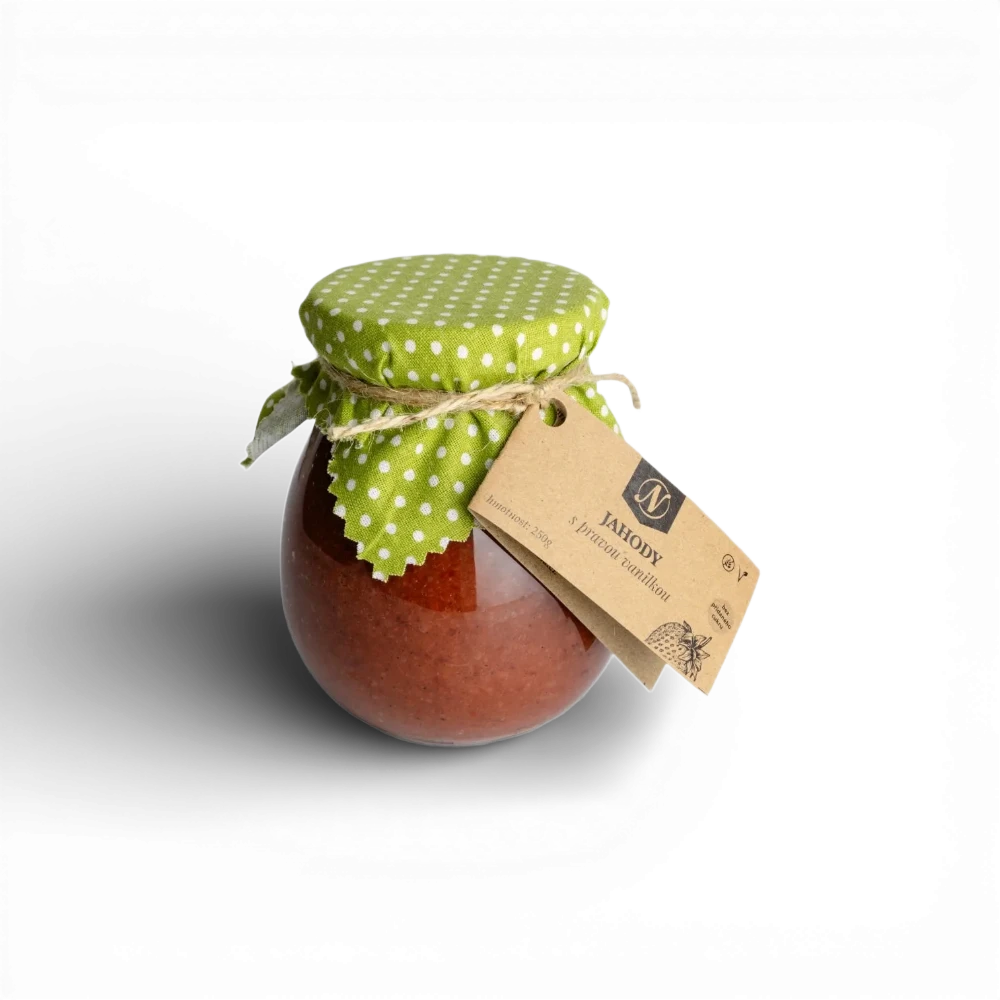 [1130/250] Nikoleta Maria - Jahody s pravou vanilkou 250g