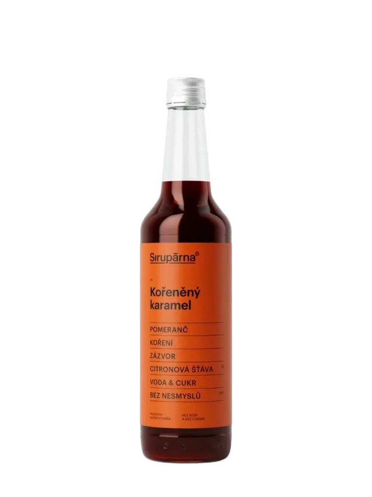[SIR071] Sirupárna - Kořeněný karamel sirup 0,5l
