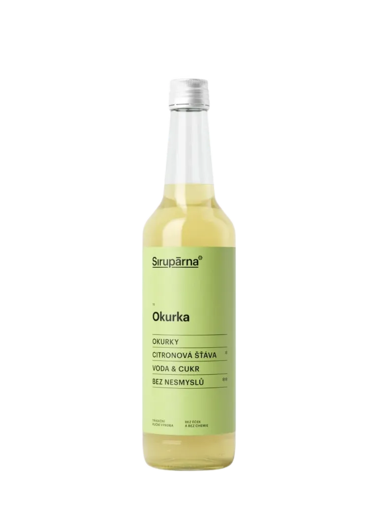 [1370305996194910] Sirupárna - Okurkový sirup 0,5l