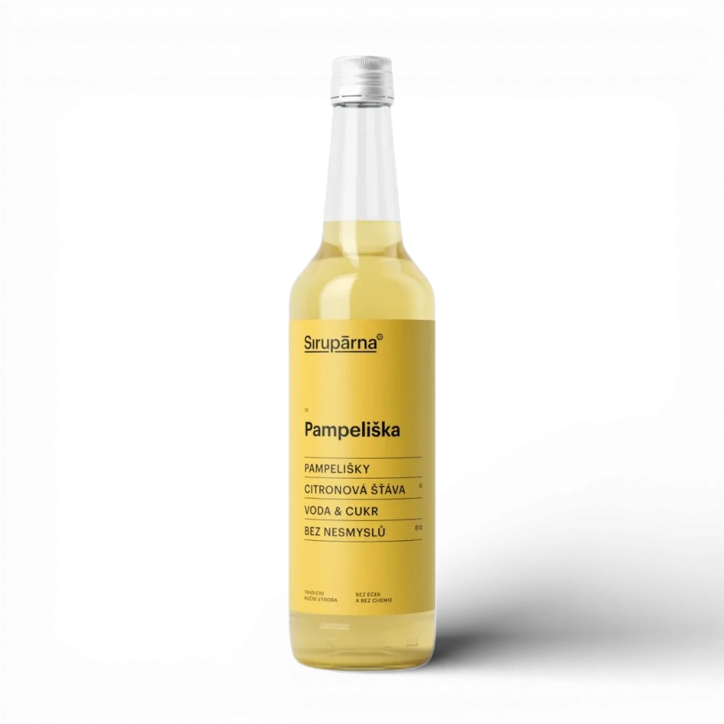 [SIR041] Sirupárna - Pampeliškový sirup 0,5l