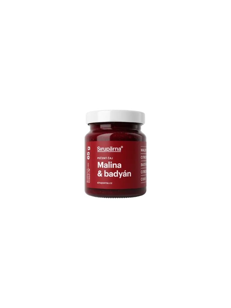 [CAJ010] Sirupárna - Pečený čaj malina & badyán 65g