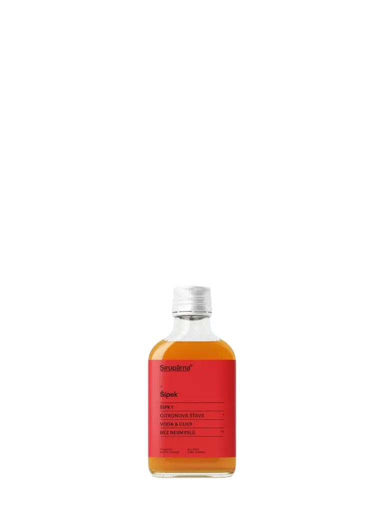 [SIR049] Sirupárna - Šípkový sirup 0,1l