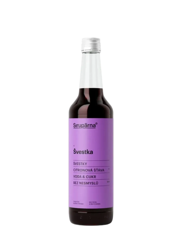 [SIR053] Sirupárna - Švestkový sirup 0,5l