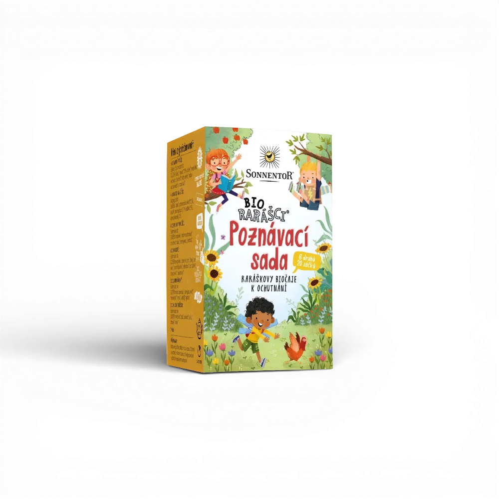 [02635] Sonnentor - Biorarášci * Poznávací sada bio, porc., dvoukomorový 32,8g
