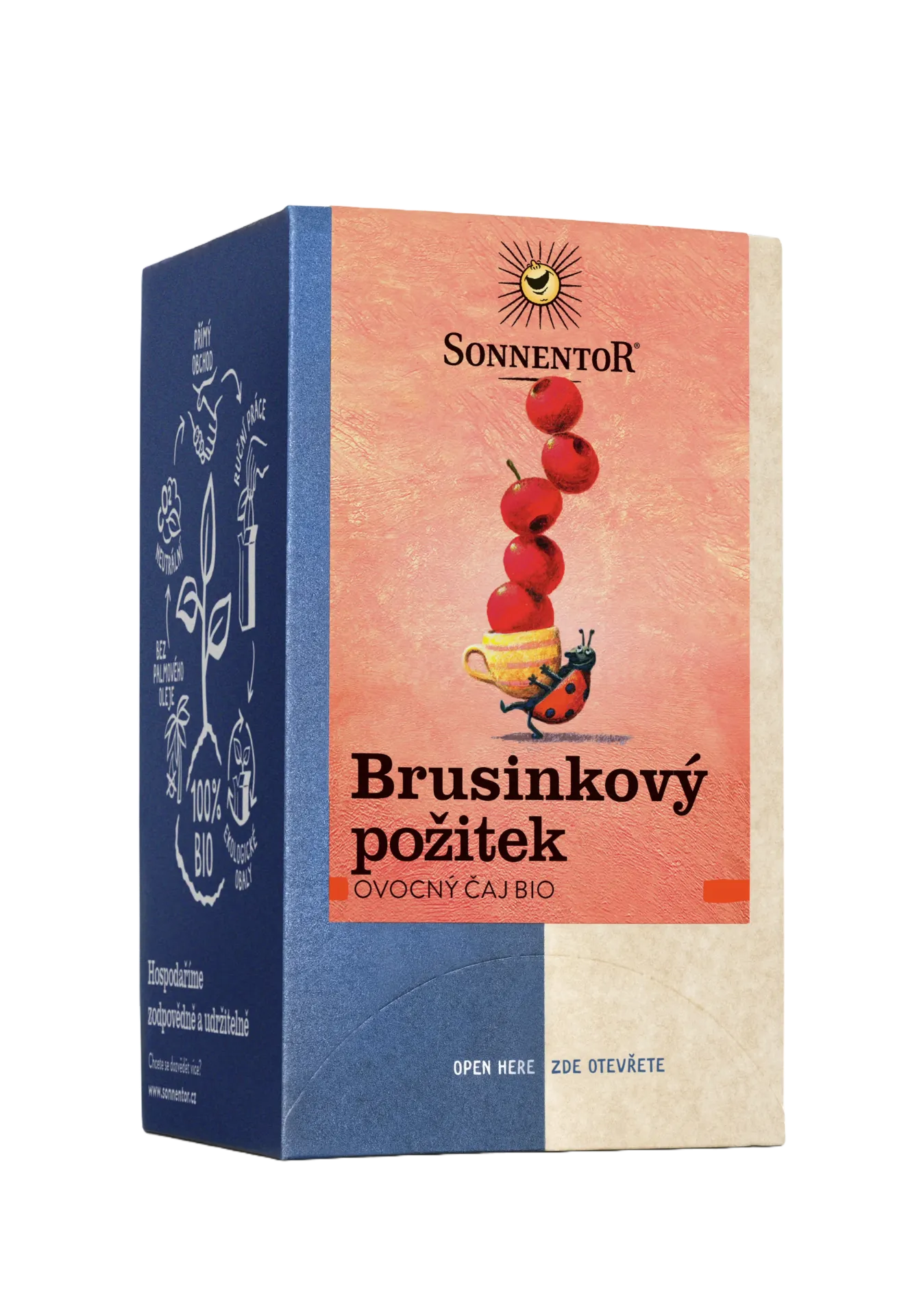 [02237] Sonnentor - Brusinkový požitek bio 50,4g porc.