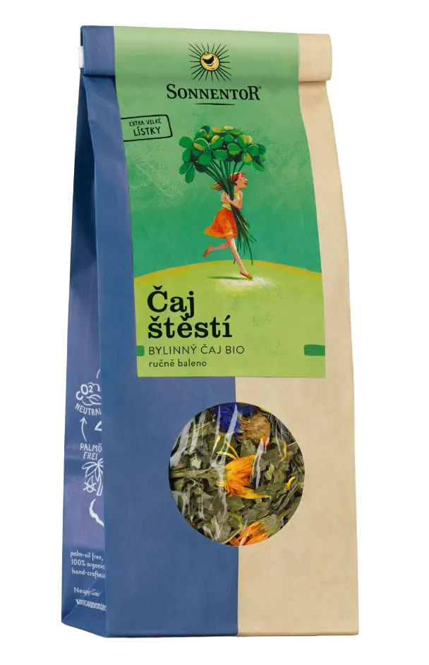 [00522] Sonnentor - Čaj štěstí sypaný bylinný čaj bio 50g