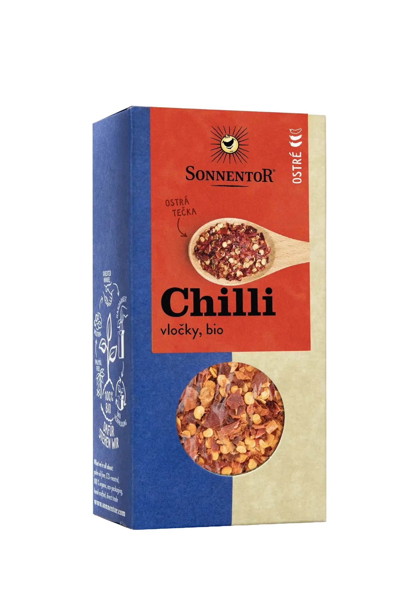 [00871] Sonnentor - Chilli bio, vločky 45g