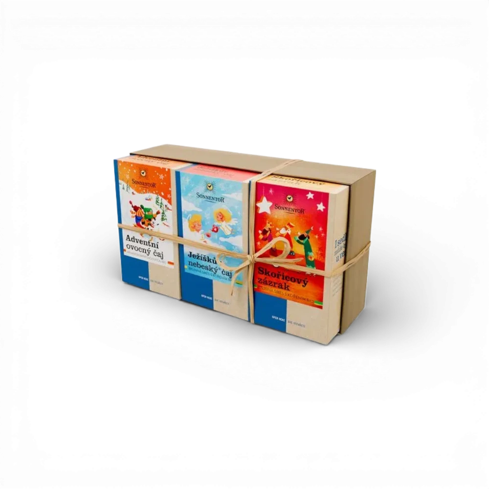 [33347] Sonnentor - Dárkové balení 3 čajů - Vánoce