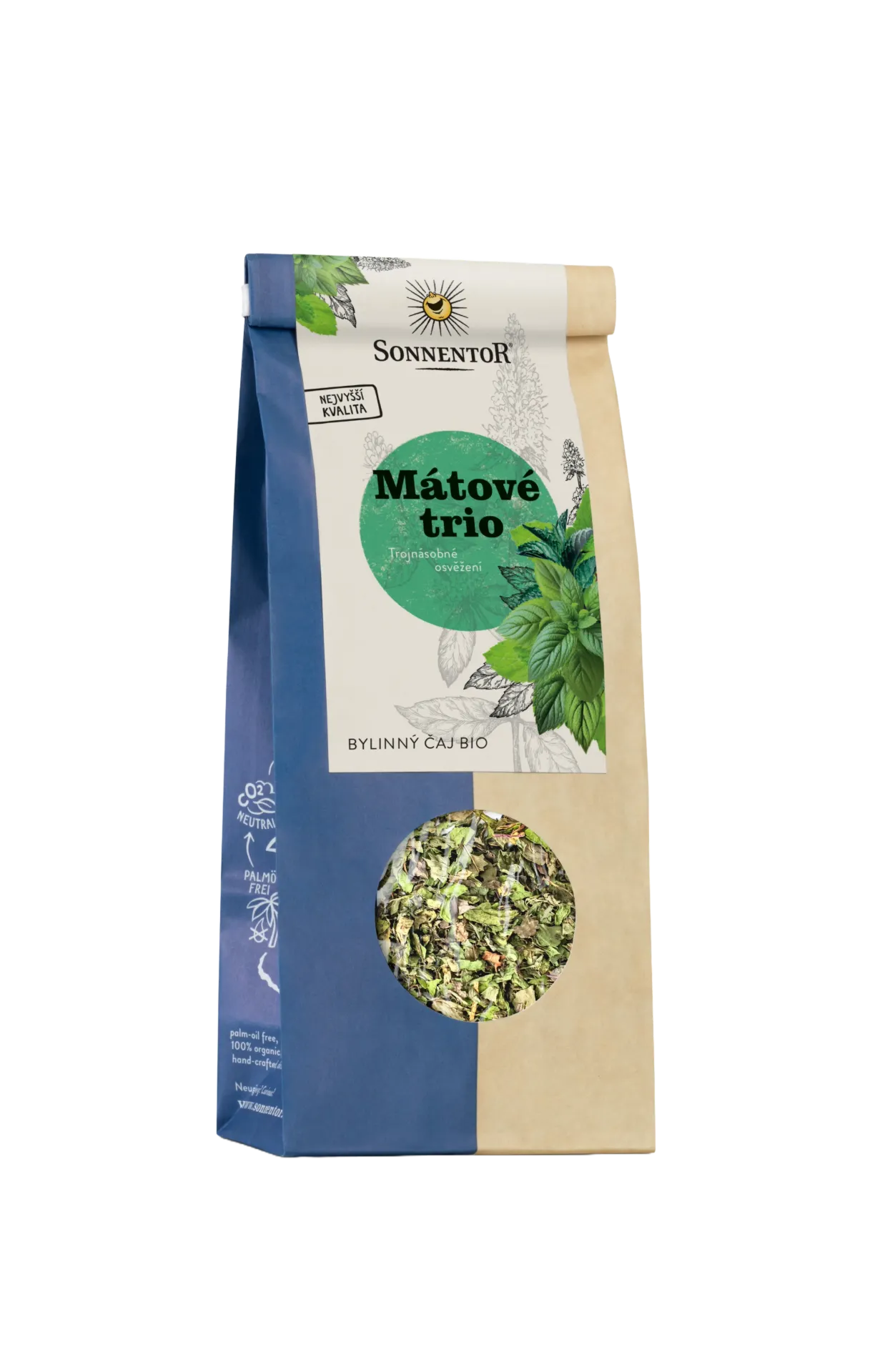 [01241] Sonnentor - Mátové trio Bio 50g sypaný