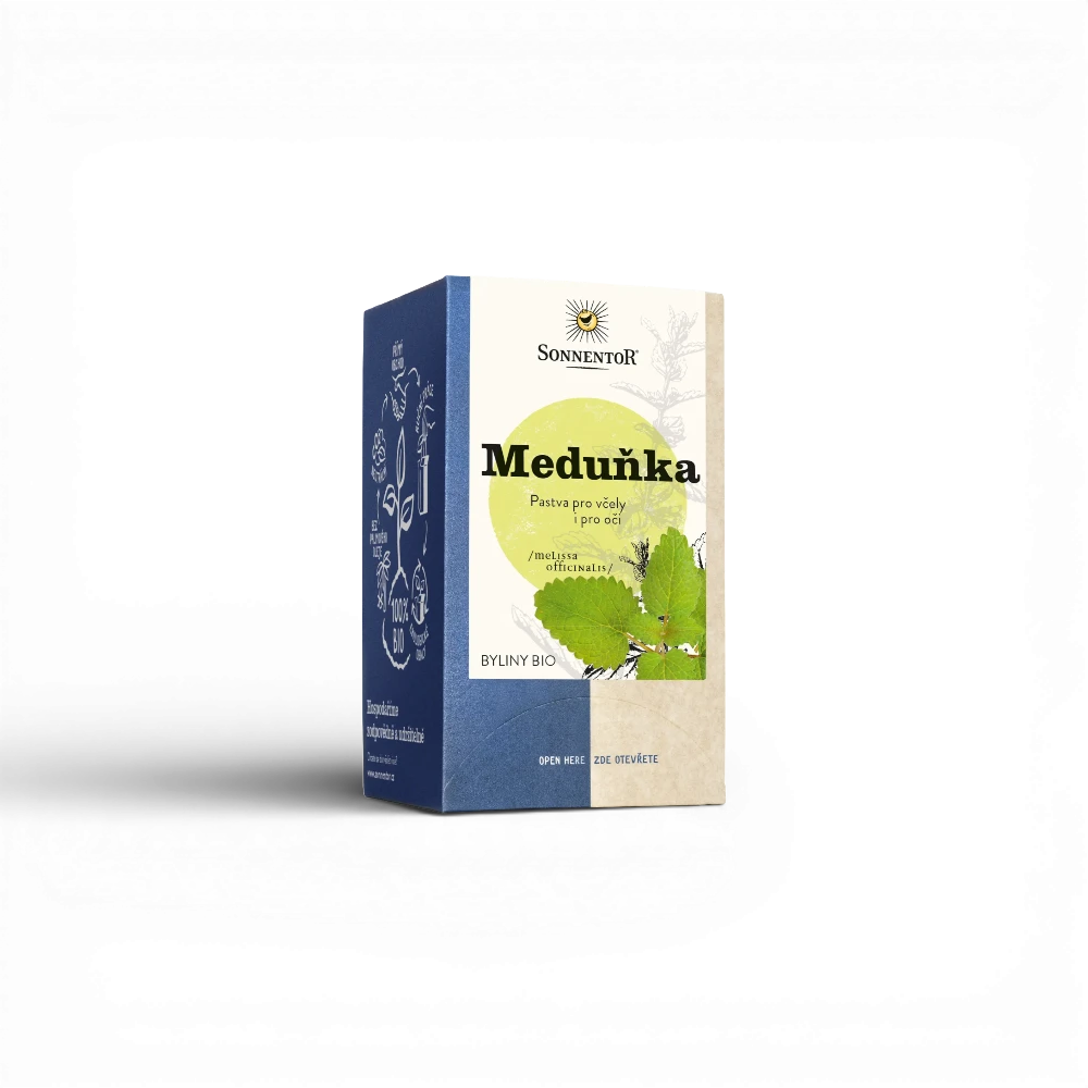 [02562] Sonnentor - Meduňka bio 21,6g porc. dvoukomorový