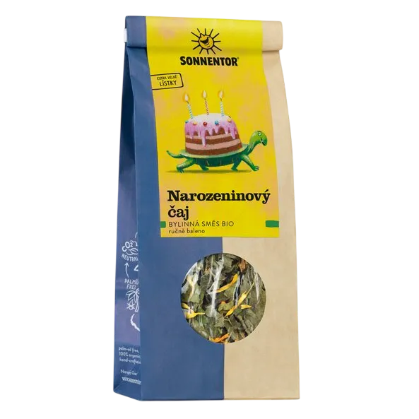 [00537] Sonnentor - Narozeninový čaj bio sypaný 50g