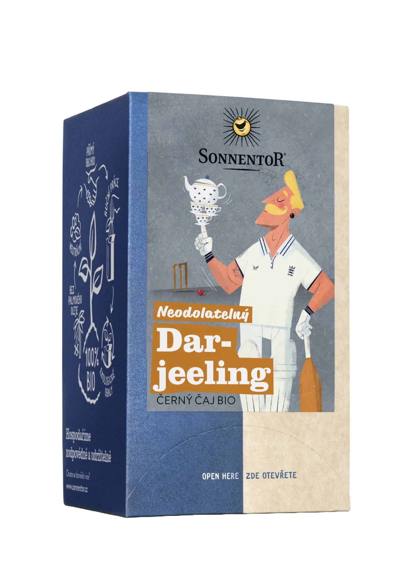 [02216] Sonnentor - Neodolatelný Darjeeling bio, černý čaj  27g