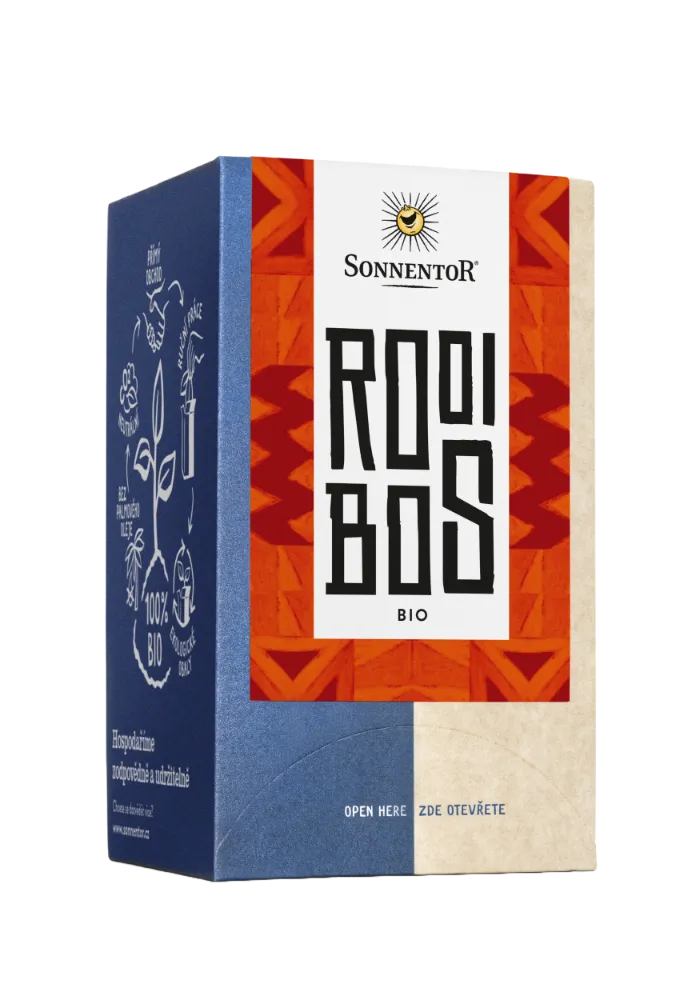 [02615] Sonnentor - Rooibos natur bio 21,6 g porc. dvoukomorový