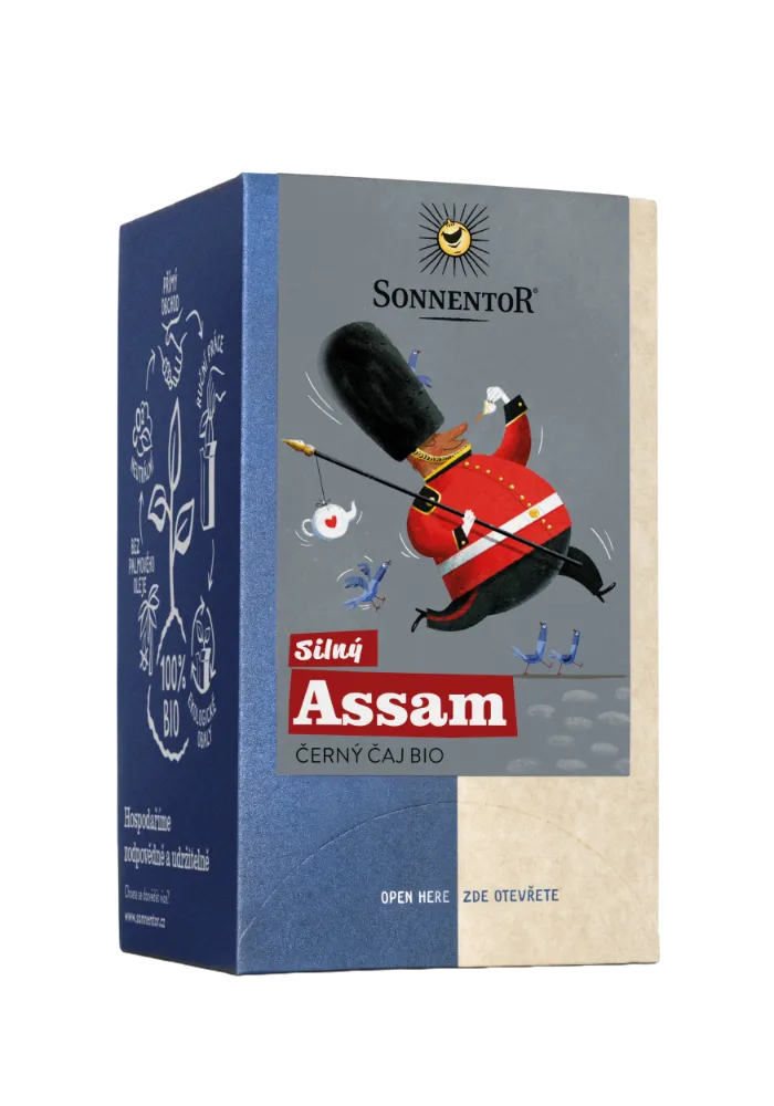 [02610] Sonnentor - Silný Assam bio, černý čaj, 30,6 g porc.