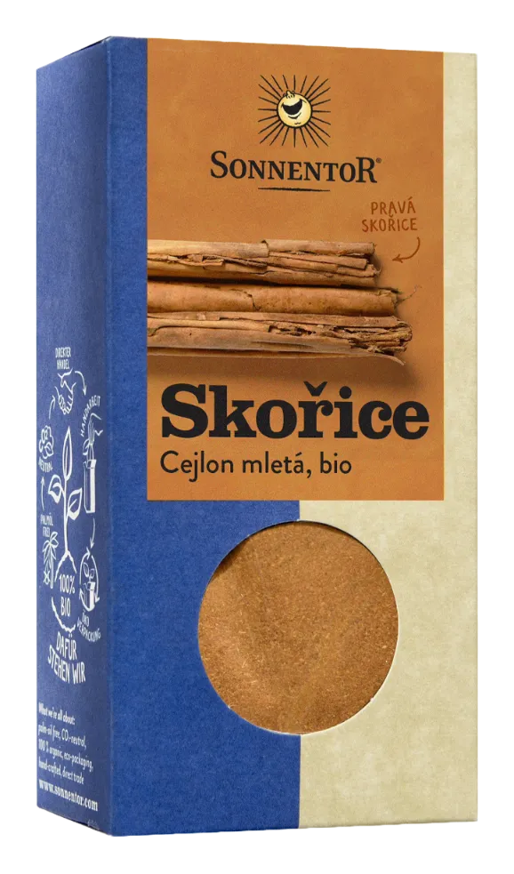 [00734] Sonnentor - Skořice Cejlon bio, mletá 40g