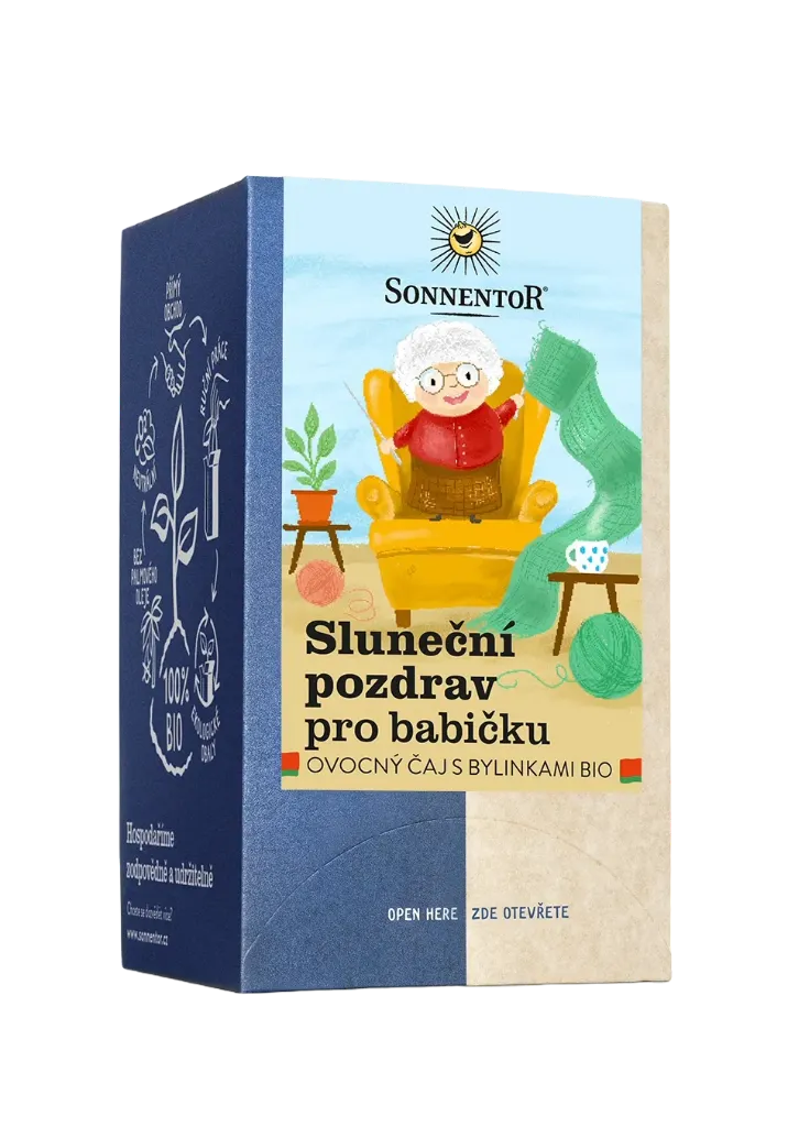 [33495] Sonnentor - Sluneční pozdrav pro babičku bio 45g porc.
