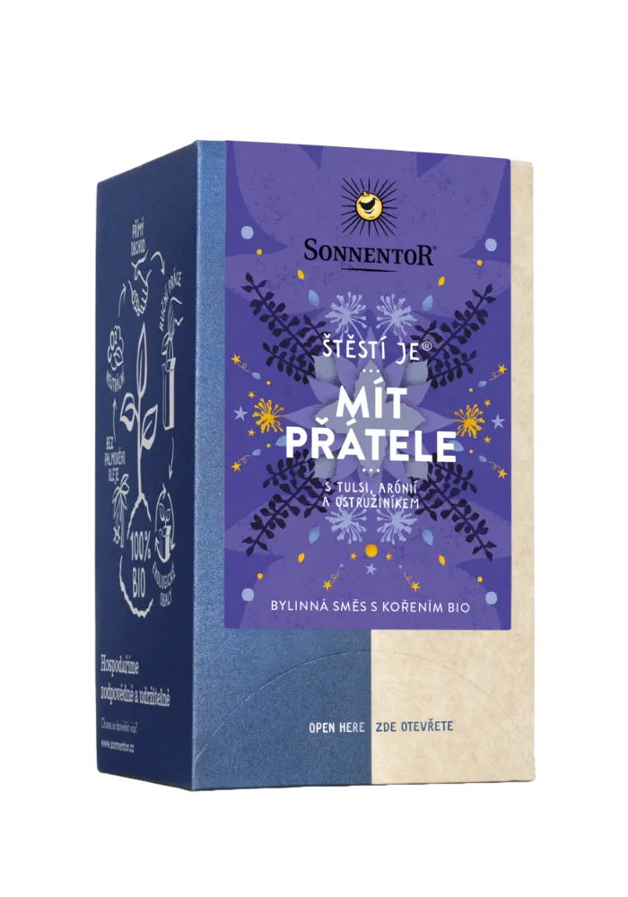 [02593] Sonnentor - Štěstí je® mít přátele bio 27g porcovaný