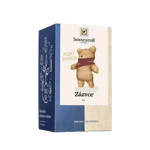 [02573] Sonnentor - Zázvor bio, 23,4g porc. dvoukomorový