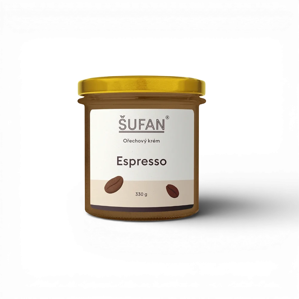 Šufan - Espresso máslo 330 g