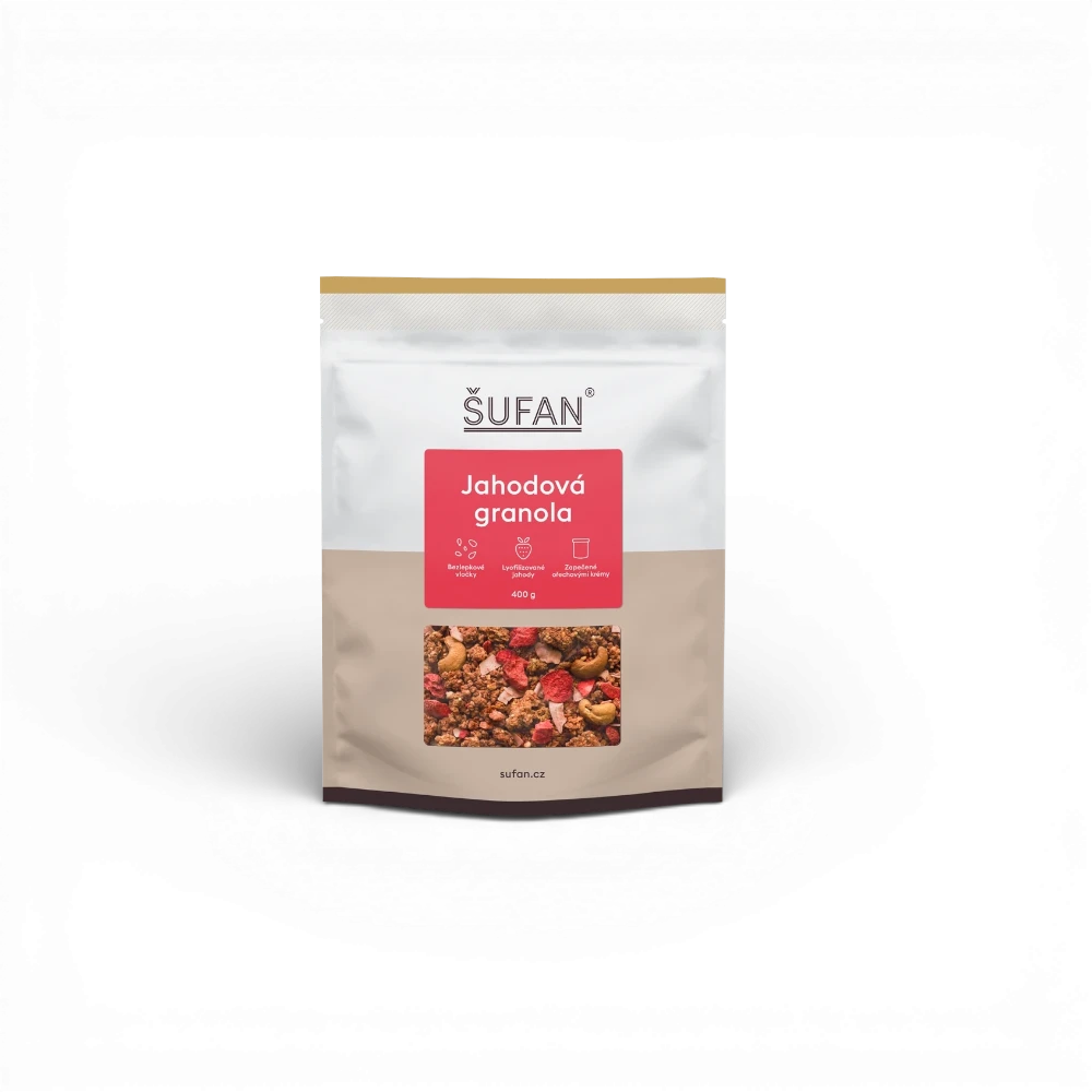 [A 16] Šufan - Granola jahodová 400 g